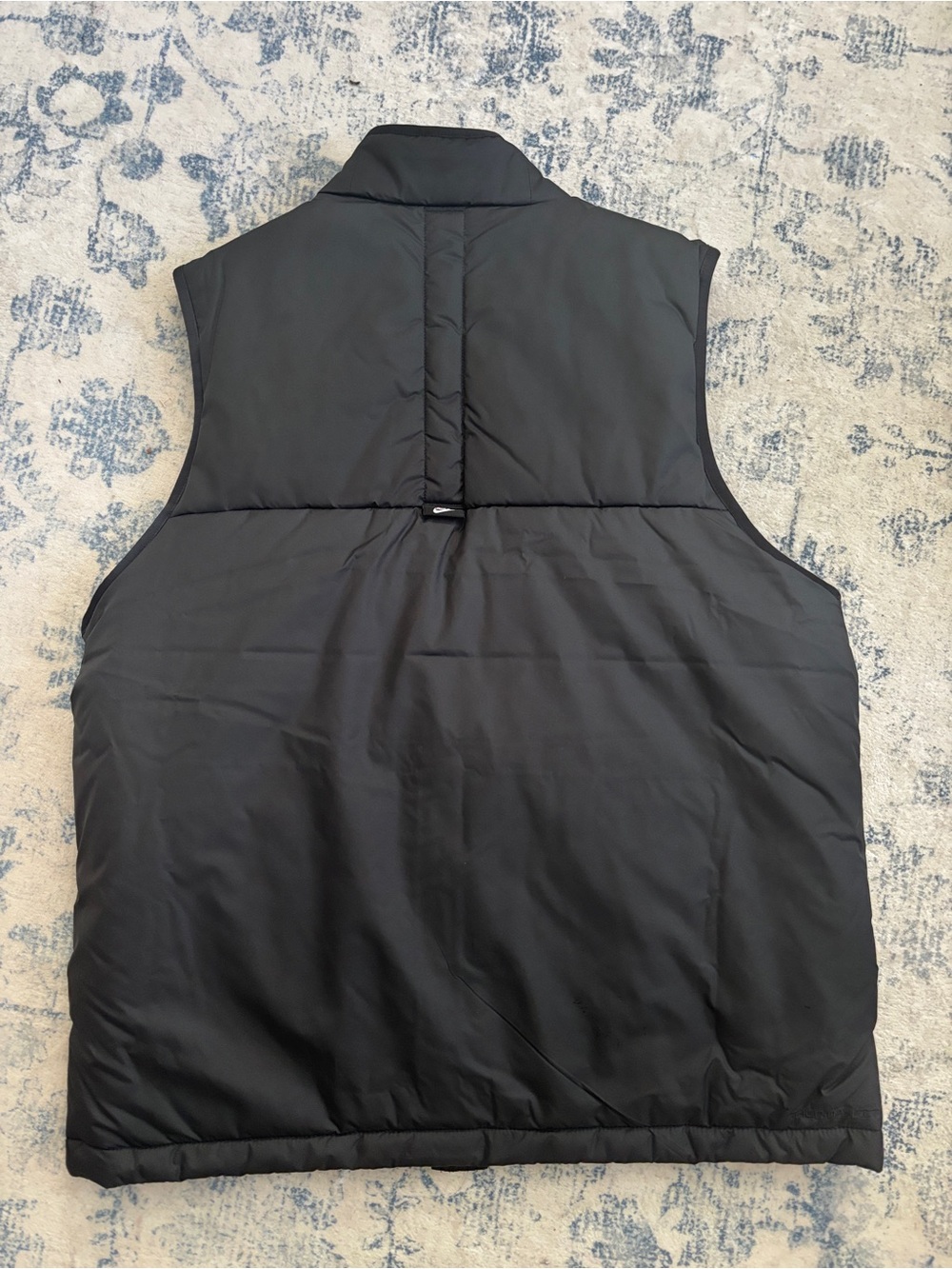 Nike Black Vest with White Logo - Picture 2 of 3